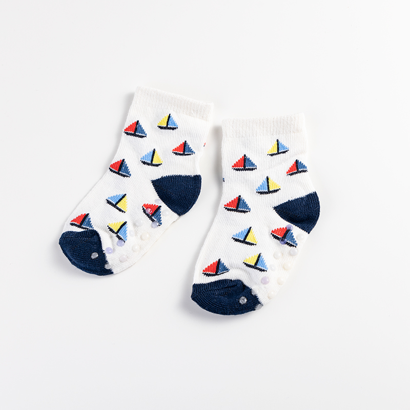 Baby socks: Spring and autumn pure cotton children's socks, autumn and winter baby mid-calf socks details Picture