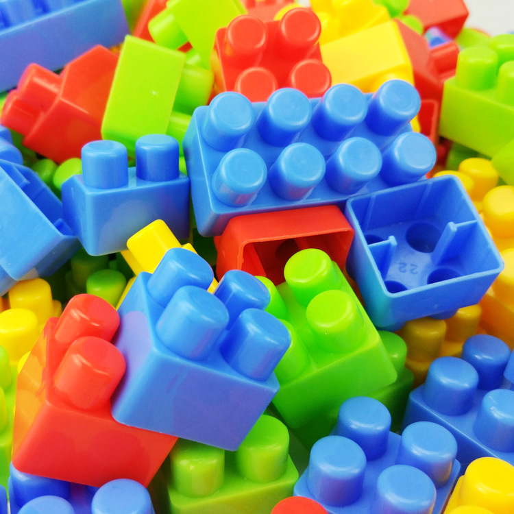 Cross-border manufacturers directly supply children's large particle building blocks baby puzzle DIY Mosaic kindergarten toys wholesale 49 Specification drawing