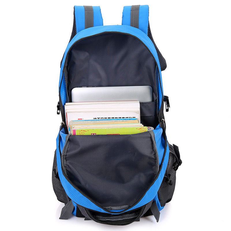 New outdoor mountaineering bag for men and women cycling backpack Korean sports schoolbag leisure travel backpack 40L240 Item Picture