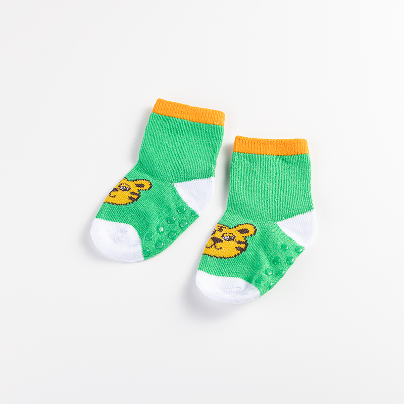 Baby socks, spring and autumn pure cotton, boys' and children's cotton socks, baby mid-calf socks details Picture
