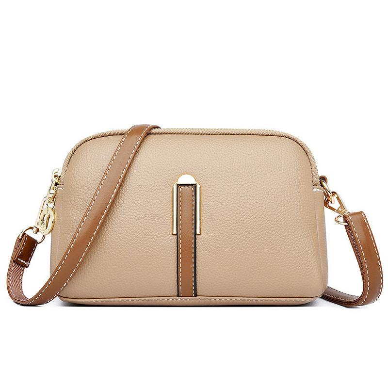 Trend women's bag new spring/summer shell bag Korean version simple shoulder bag purse texture foreign style crossbody small bag 905 Item Picture
