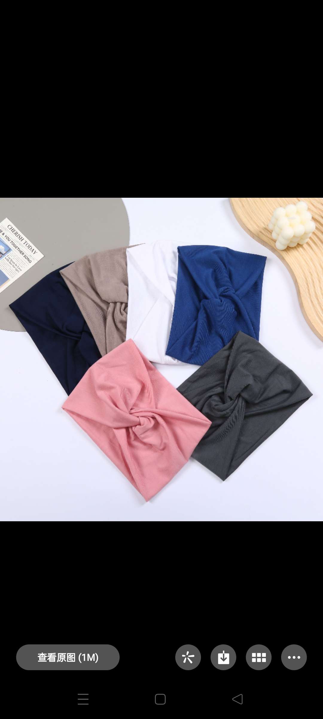 European and American popular hair bands, women's Bohemian wind chains, Western Regions style silk scarves, headwear, high-end accessories, hair accessories, headwear and hair bands, trendy new styles Specification image