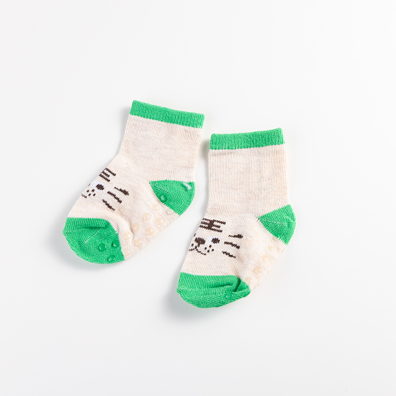 Baby socks, spring and autumn pure cotton, boys' and children's cotton socks, baby mid-calf socks Application Scenario