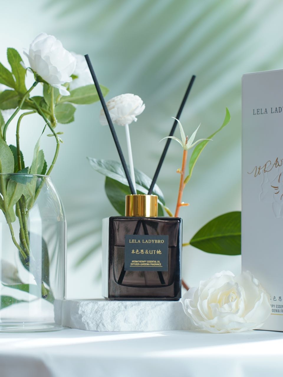 Genuine Nature Graces Her! Gardenia Aromatherapy 200Ml, Essential Family, Fragrance Lasting, You Do Not Buy Will Definitely Regret! Flash Sale, Gift Surprise! Specification drawing