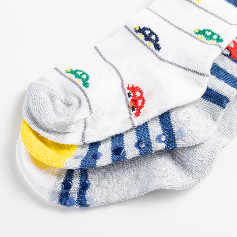 Baby socks, cute cotton socks for boys, baby mid-calf socks Item Picture