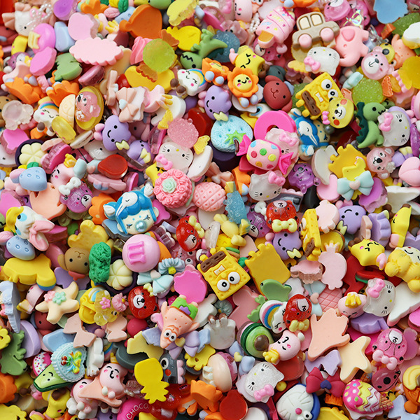 Creative combination accessories Cream glue phone case Resin accessories diy materials handmade decorations 849