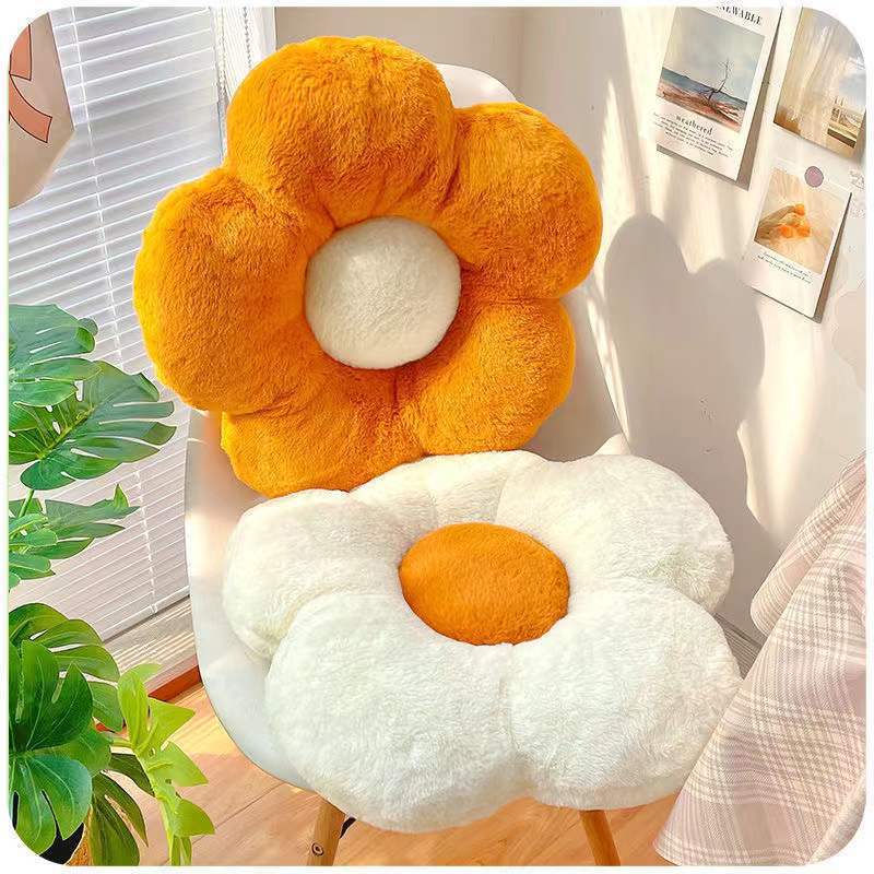 Flower seat cushion butt cushion sofa bay window bedroom floor chair cushion Sunflower cushion carpet living room wholesale gifts 817 full figure