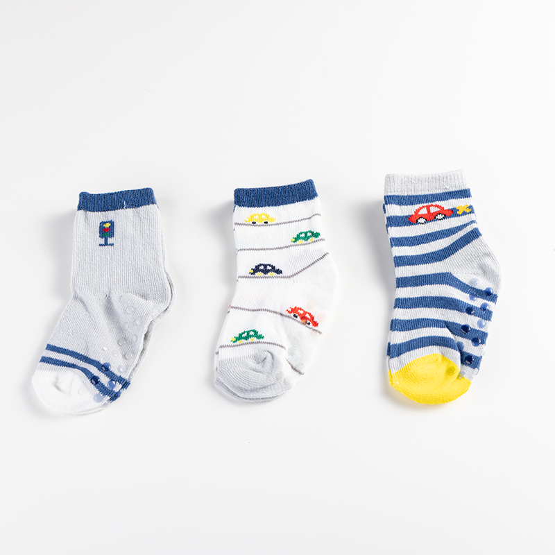 宝宝袜子男童可爱小童棉袜婴儿中筒袜