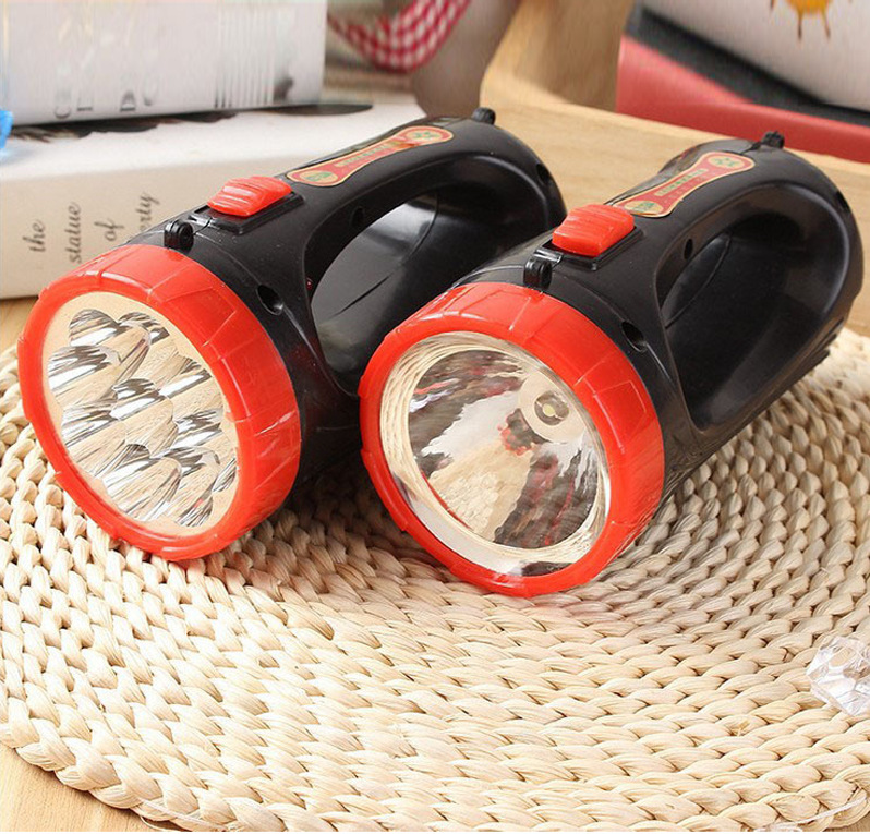 Factory direct hand lamp led searchlight strong rechargeable flashlight Outdoor fishing light mining light searchlight 29
