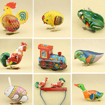 Children's winding iron frog Jumping frog toy Iron Frog nostalgia classic tin toy 138