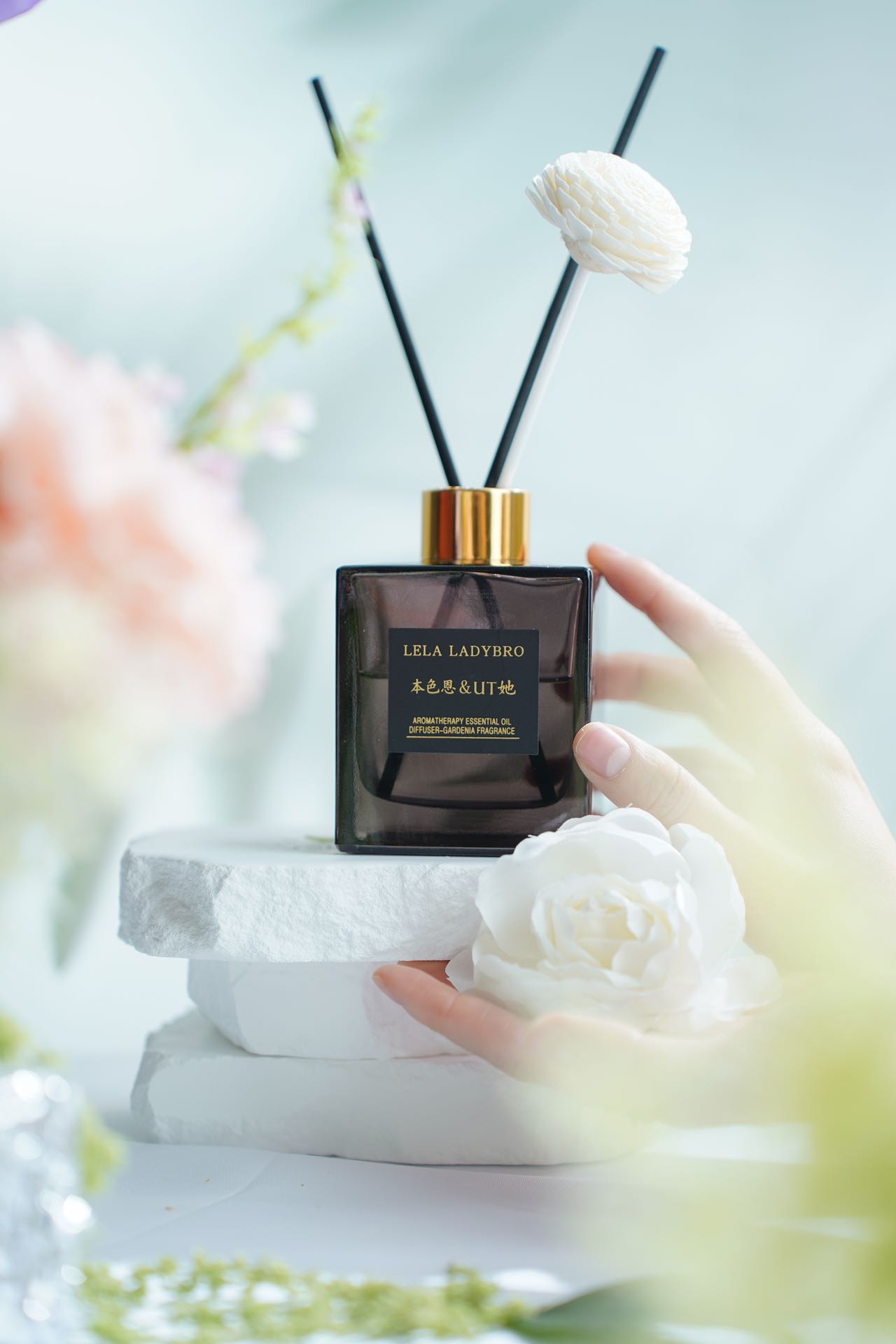 Genuine Nature Graces Her! Gardenia Aromatherapy 200Ml, Essential Family, Fragrance Lasting, You Do Not Buy Will Definitely Regret! Flash Sale, Gift Surprise! Application Scenario
