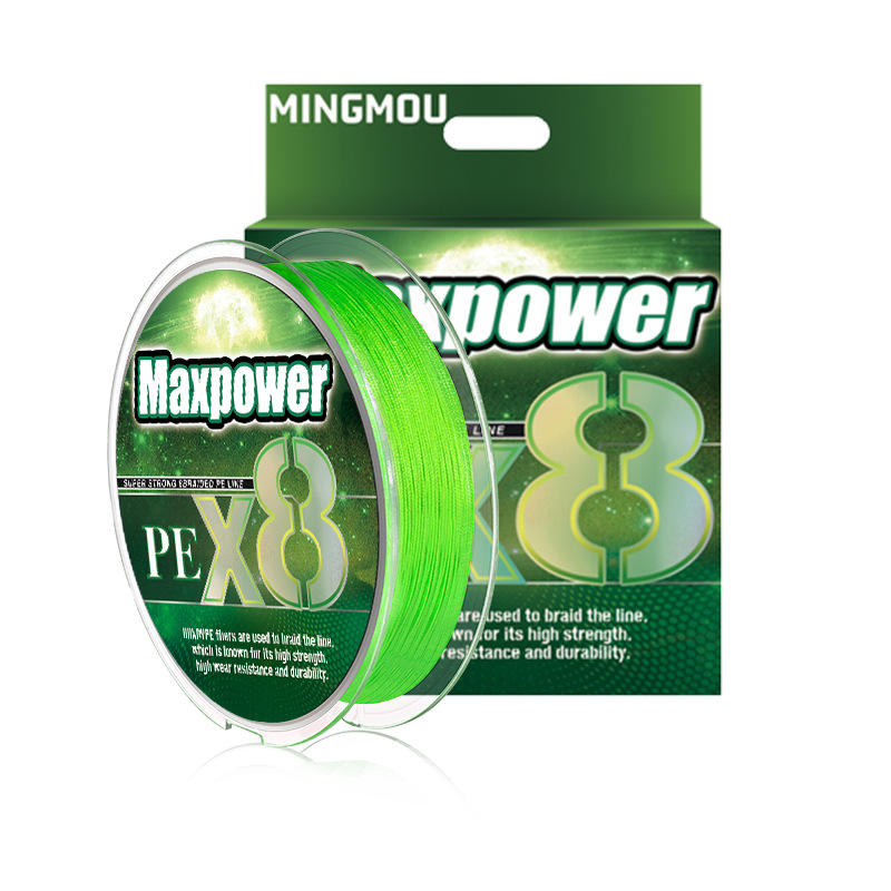 No fade ygk green road line strong horse fishing line 8 braided PE line main line raw silk braided line wholesale fishing line 836 finished products details Picture