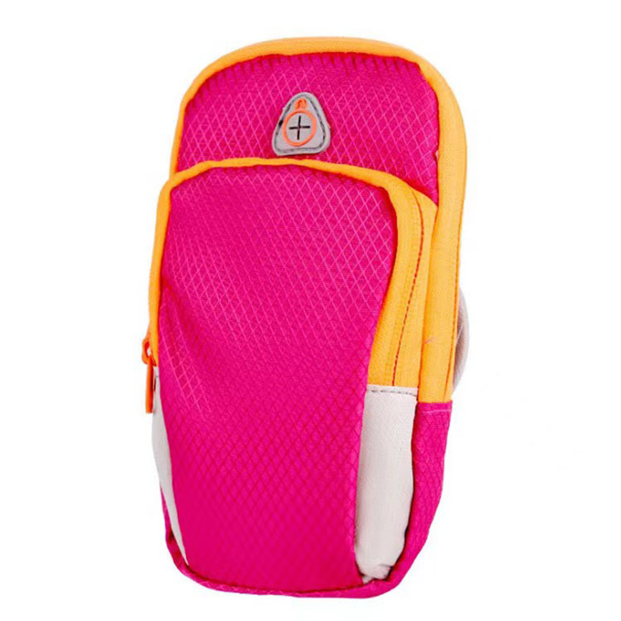 Outdoor multi-functional dual-pocket portable running men's and women's waterproof mobile arm bag, fitness and sports mobile arm strap with touch screen Item Picture