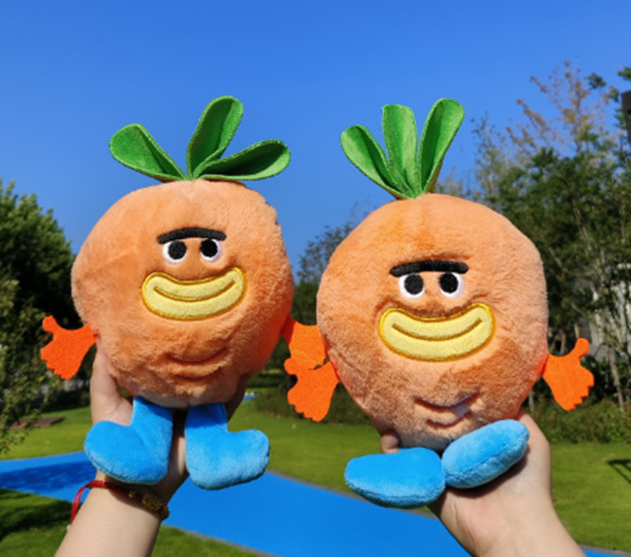 Muñeca de peluche de fruta adorable almohada suave y elástica almohada de sofá de piña almohada de respaldo asiento de oficina almohada details Picture