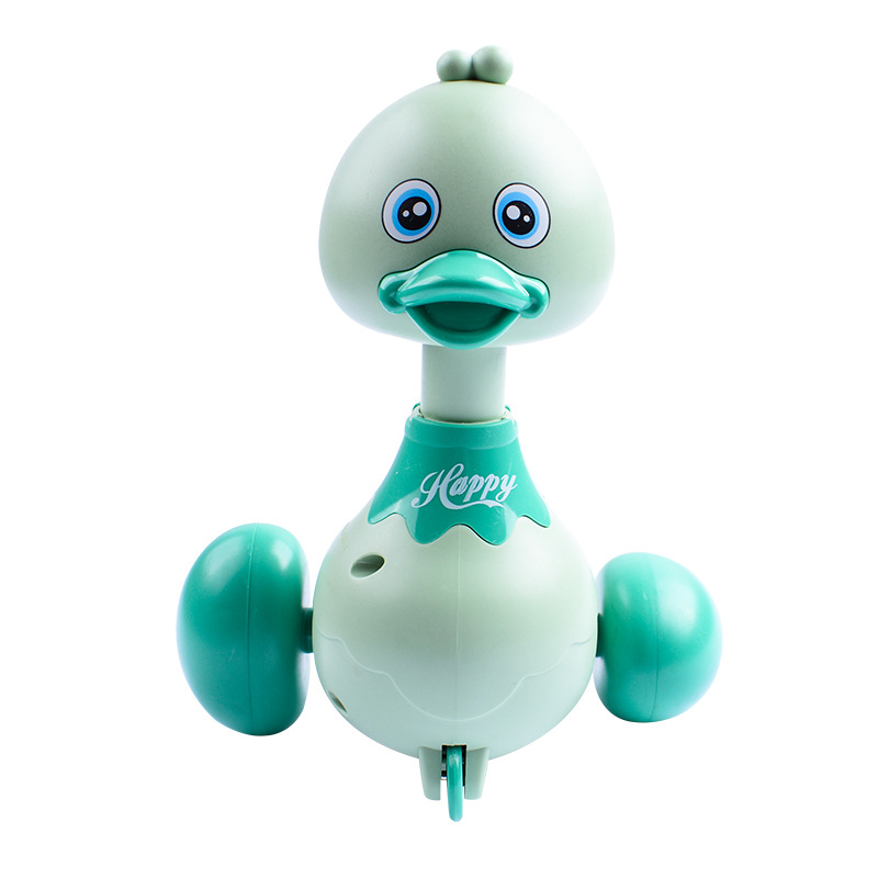 Tiktok network red with the same children's toy press animal yellow duck crawling toy car toy stall wholesale factory 279 Item Picture