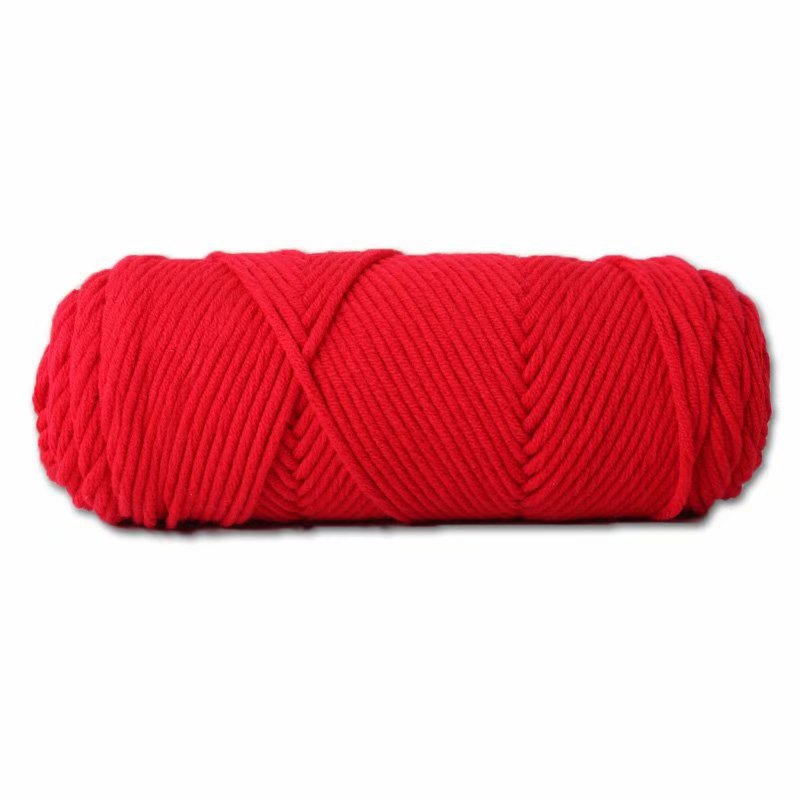 8 lovers cotton wool yarn coarse wool yarn diy scarf thread rod needle thread Milk cotton silk multi-strand wool wholesale 38 Item Picture