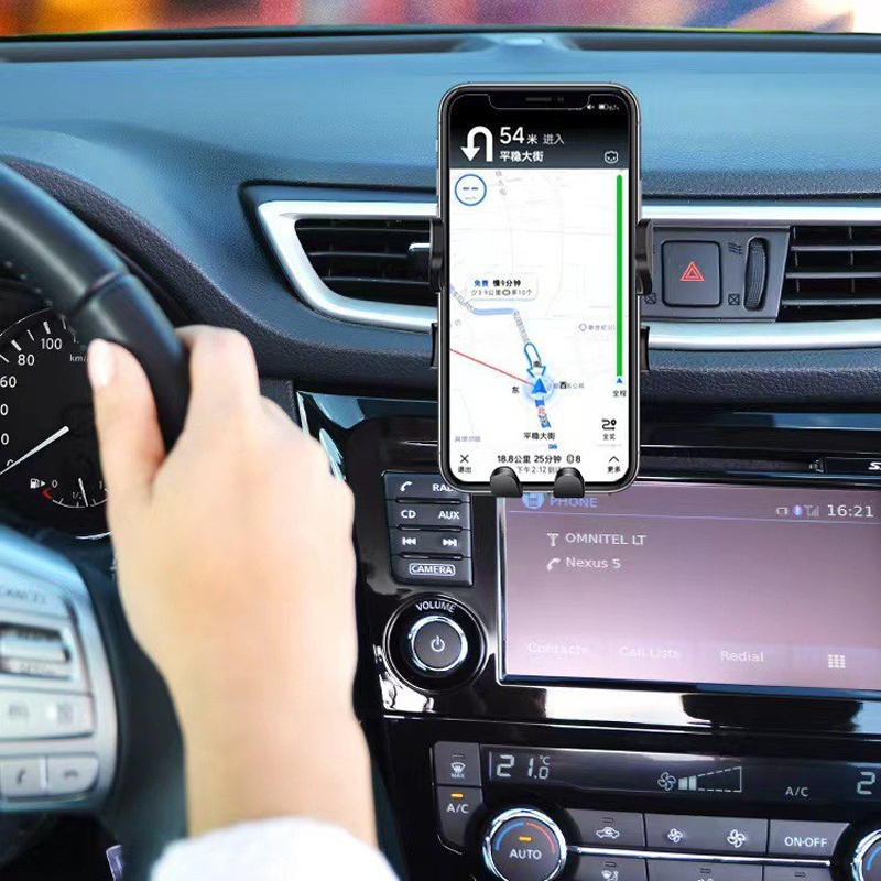 23A-012旋转钩子塑料手机支架出风口手机支架车载手机支架汽车出风口手机架夹子详情7