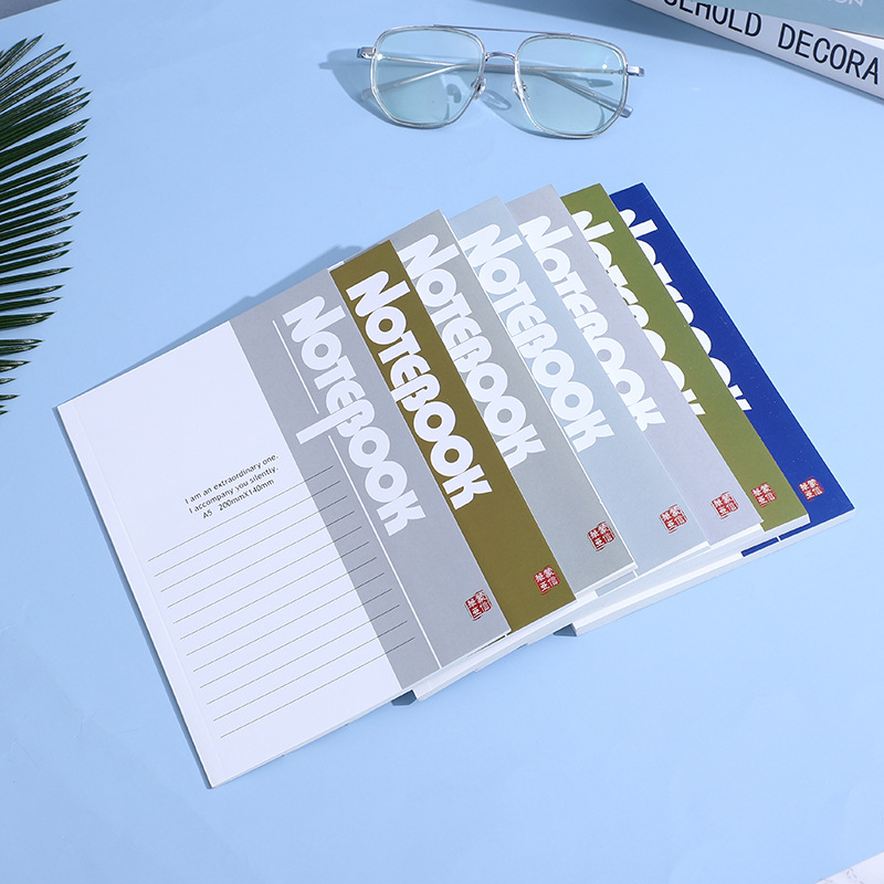 Notebook A5 Soft copy notebook Office soft copy Meeting minutes thickened simple diary wholesale 239 full figure