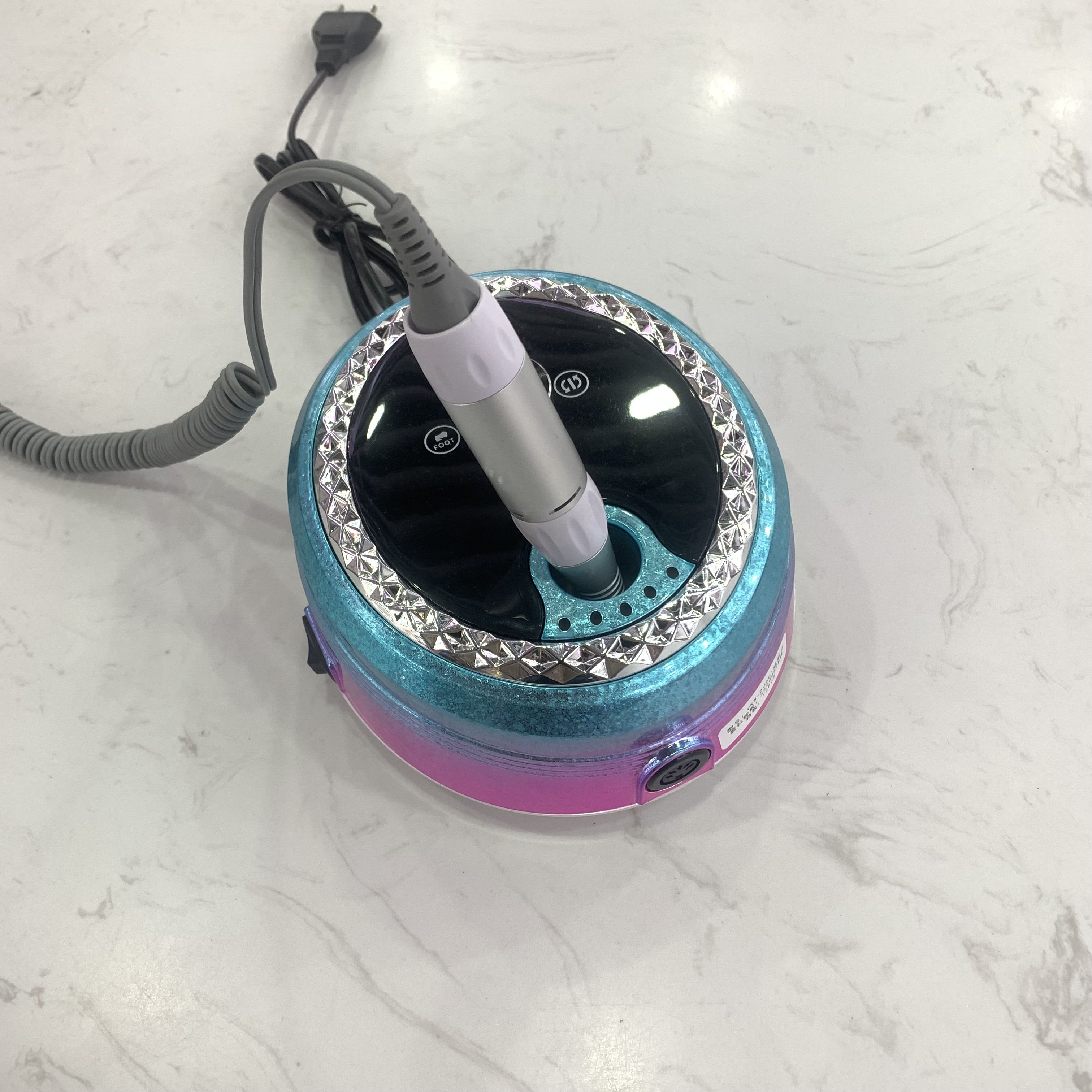 New nail polish machine Dazzling 35000 RPM electric nail polish polishing machine positive reverse
