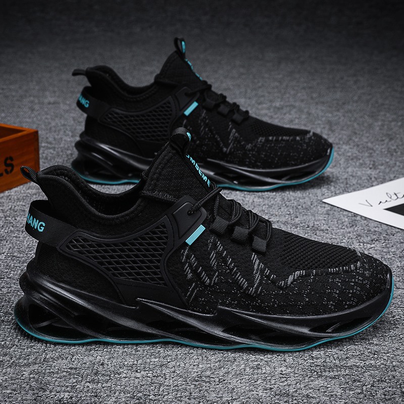 Men's shoes cross-border spring and autumn new comfortable Korean version of the trend casual shoes students running shoes Male sports shoes manufacturers wholesale 308 details Picture