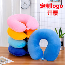 Neck pillow U-shaped cartoon car waist rest office nap U-shaped pillow driving neck protector wholesale logo stall 901