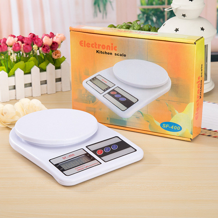 SF400 Kitchen electronic weighing household food baking herbal jewelry weighing grams 10kg gift electronic scale 65 details Picture
