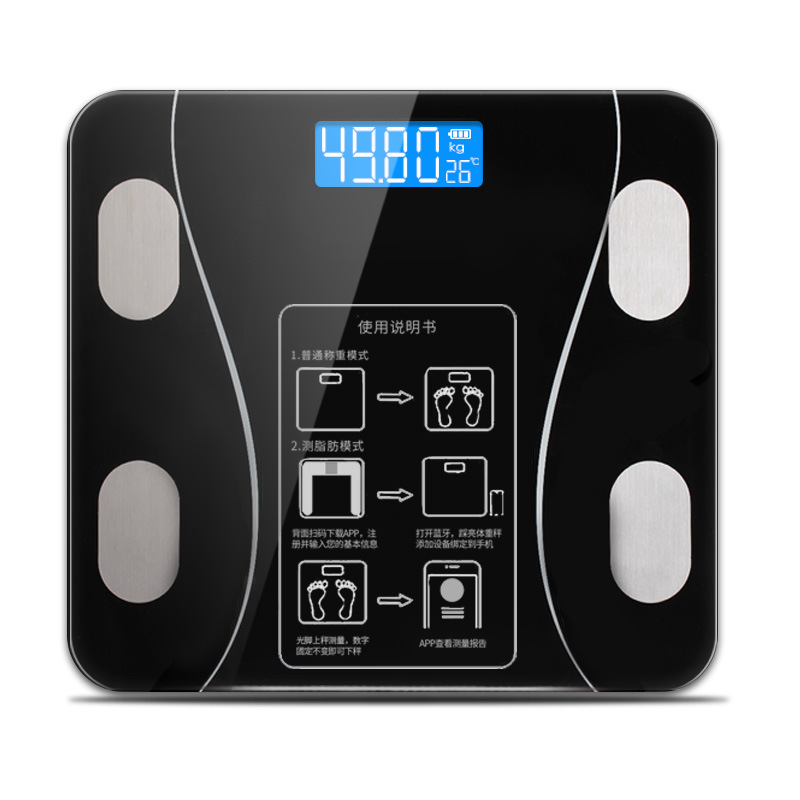 New morning home adult electronic scale weight scale Bluetooth fat scale APP body fat scale intelligent charging human scale 976 Item Picture