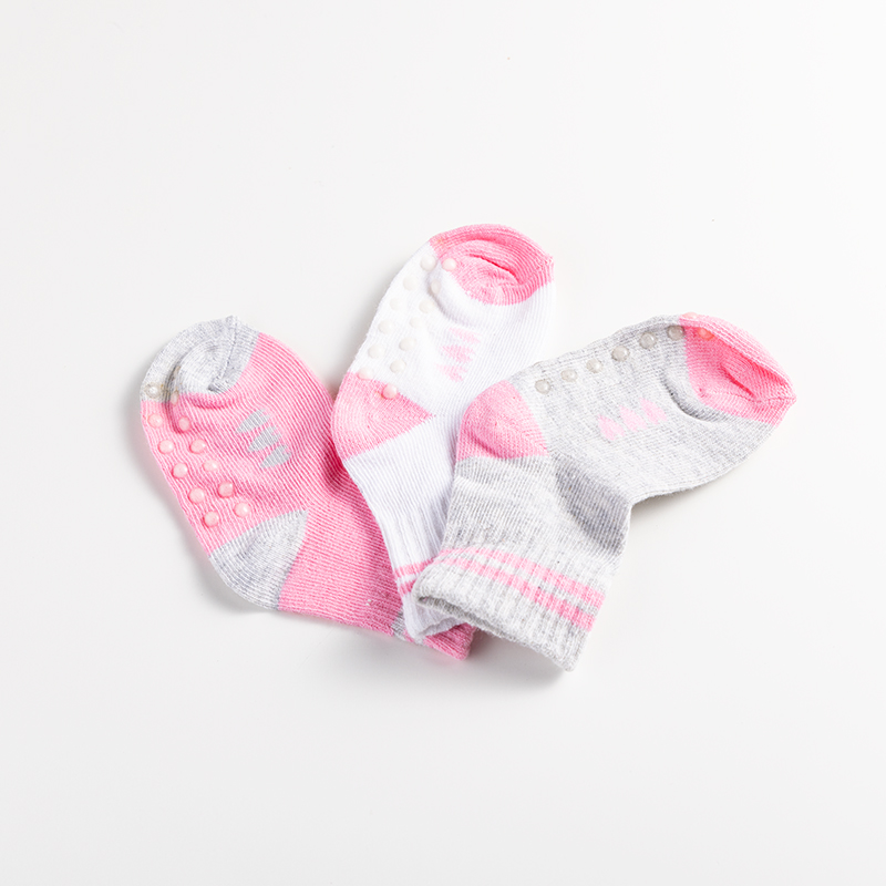 Baby girl socks, pure cotton socks, baby spring and autumn mid-calf socks Item Picture