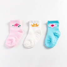 春秋儿童袜子婴儿袜纯棉宝宝袜中筒袜