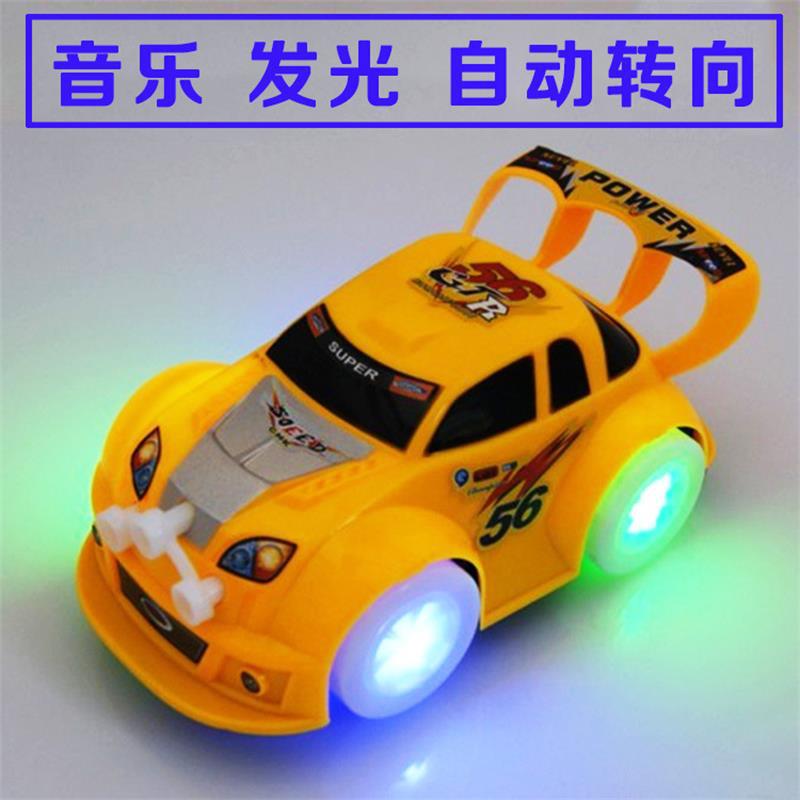 Children's toy car super dazzling universal light music car children's toy electric toy racing hot wholesale 230 details Picture
