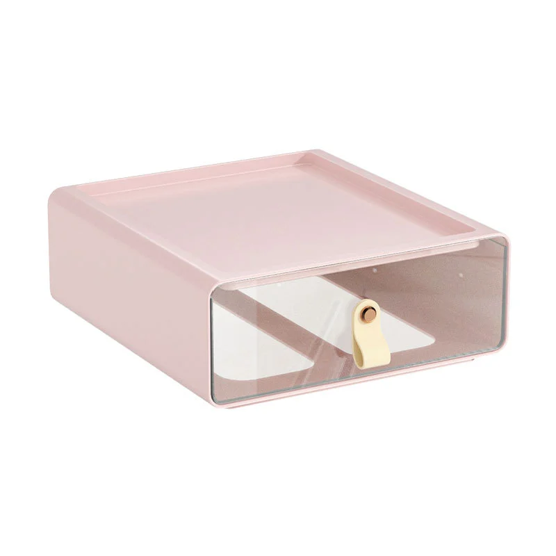 K10-2746 Transparent drawer storage box is a large-capacity storage box and cabinet that can be stacked on the desktop of an office and dormitory detail image 18