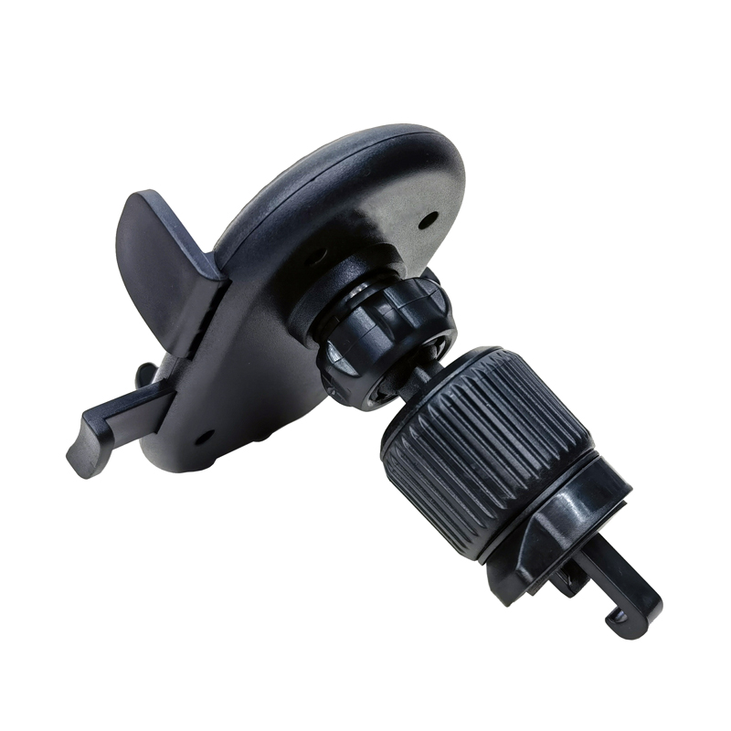 车载手机支架/塑料手机架/出风口手机架白底实物图