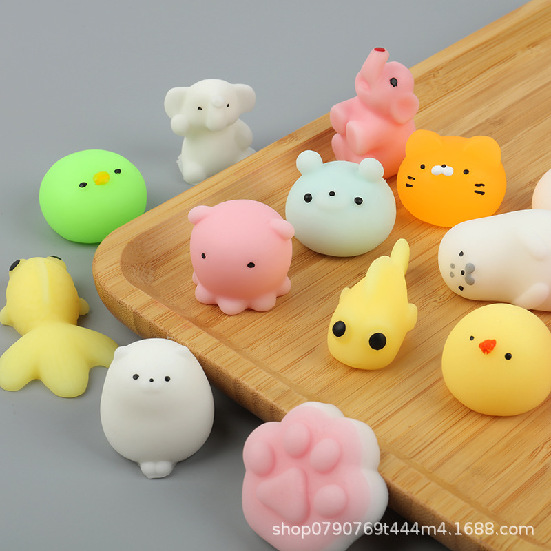 Student gifts to vent animal cute pet cute cute doll novelty creative small group decompression toy factory wholesale 190 Specification drawing