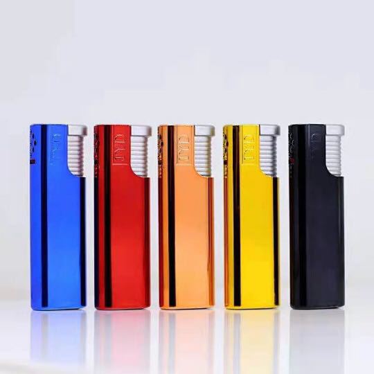 Manufacturers wholesale development of high-grade disposable pulley frosted printing LOGO two-dimensional code metal windproof lighter 278 Item Picture