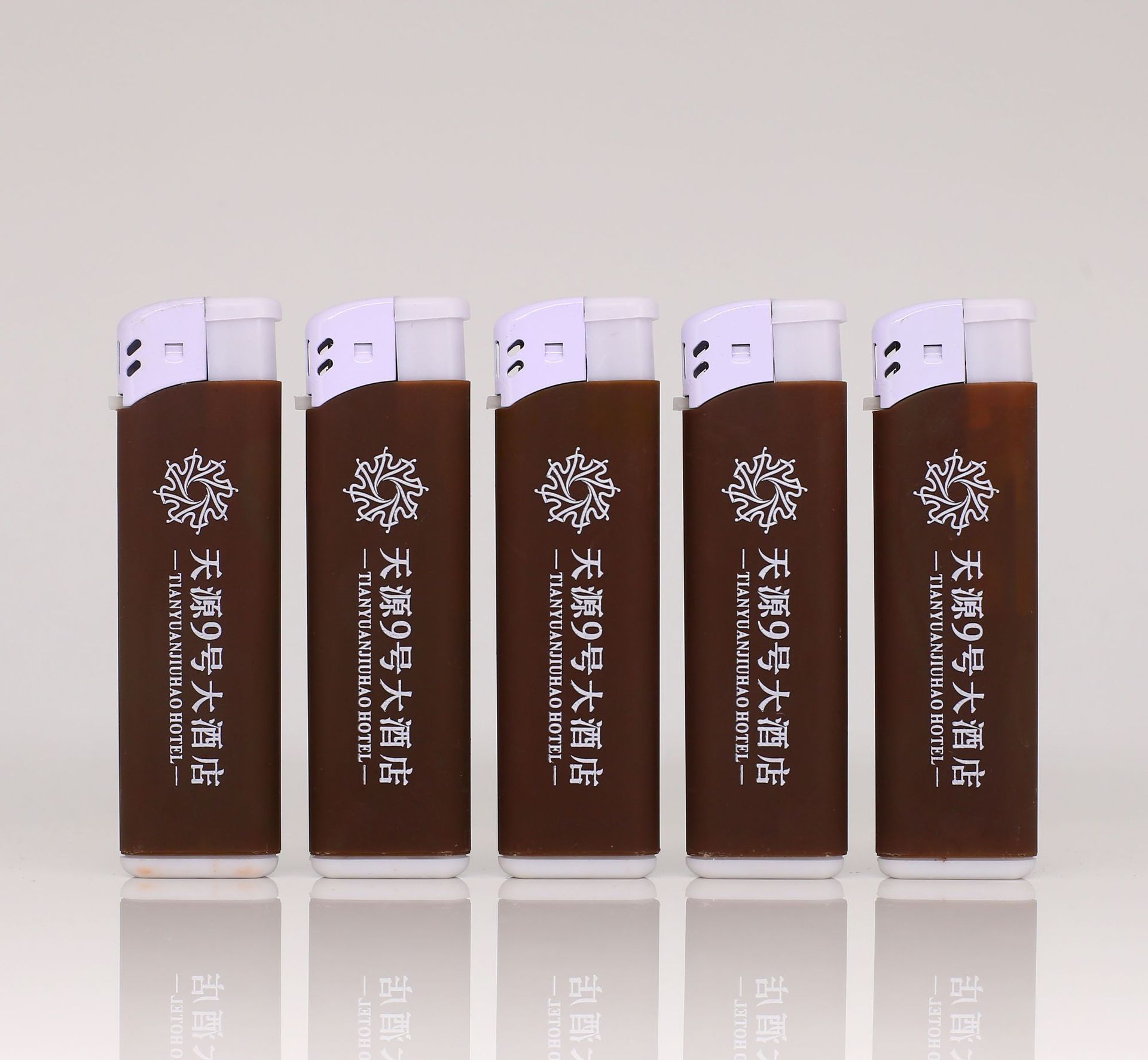 Manufacturers disposable lighter wholesale advertising lighter products logo leather grain windproof plastic lighter 432 Specification drawing