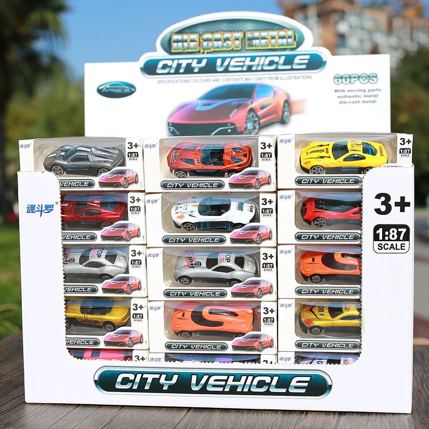 Children's toys new alloy car model alloy engineering car model toy stalls hot selling alloy car stalls 728