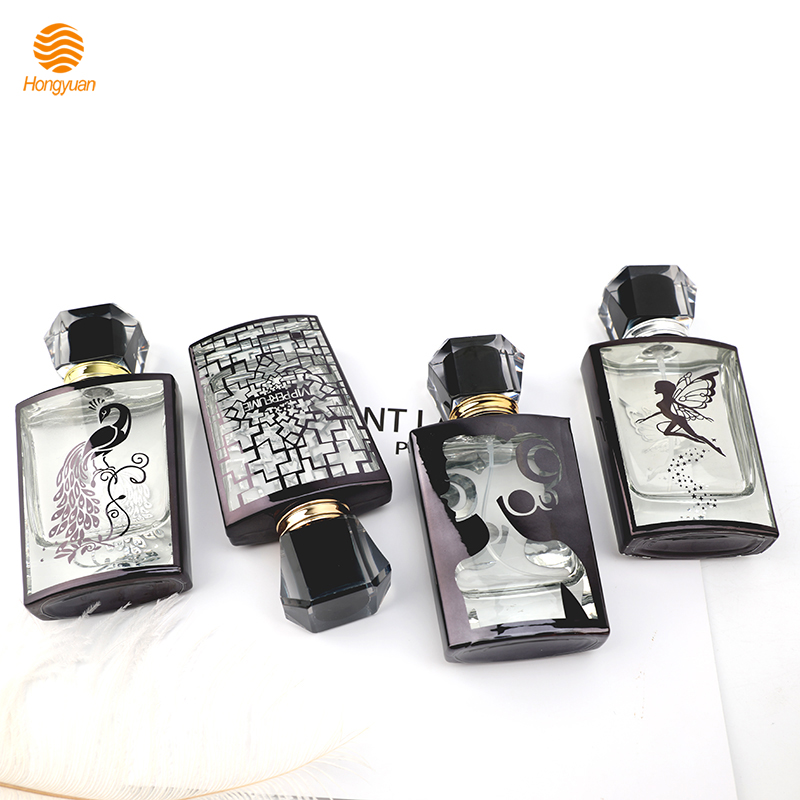 Factory wholesale of best-selling in-stock perfume bottles, screw-mouthed glass perfume bottles, travel portioned bottles, 60ML glass bottles