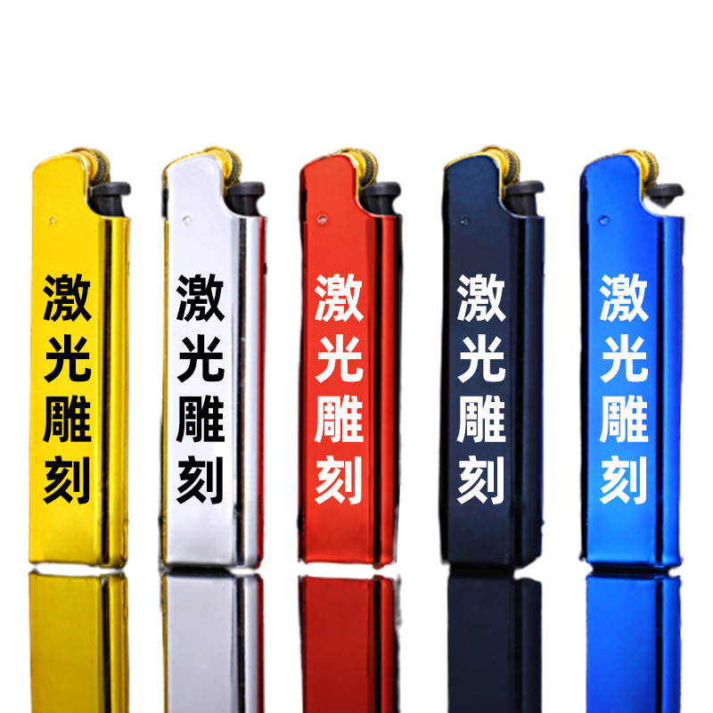 Manufacturers wholesale metal lighters windproof production of disposable electronic high-end direct order advertising logo lighter 639 Item Picture
