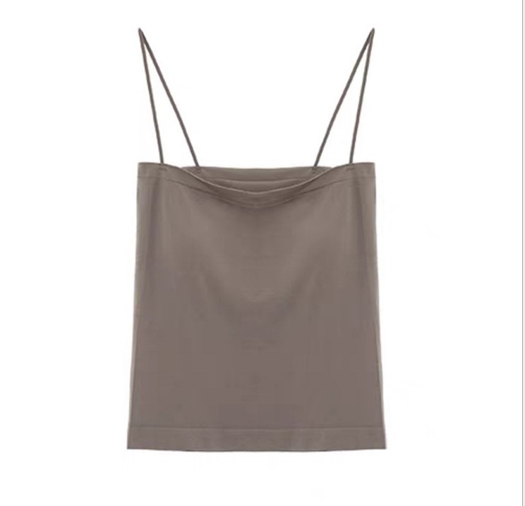 Korean version of the beautiful back halter with chest inside with chest pad Spice Girl bottom wrap chest one-piece vest wearing top 619 Item Picture