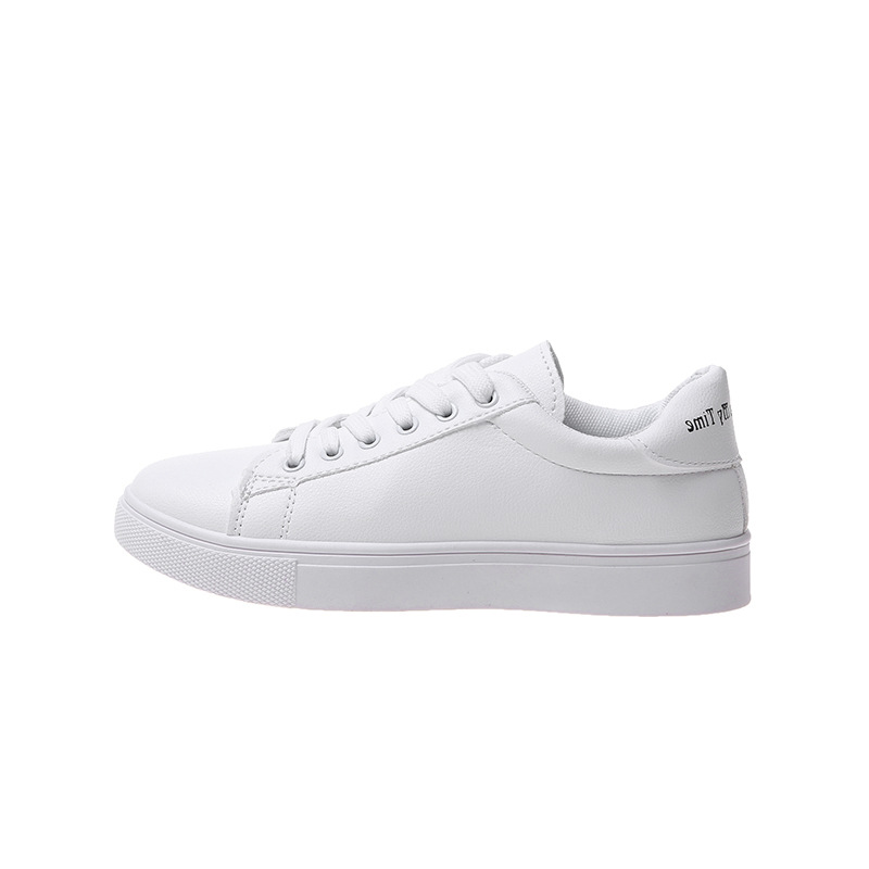 Thick soled small white shoes women 2022 summer new fashion white student round head board shoes sports leisure shoes wholesale 538 Item Picture