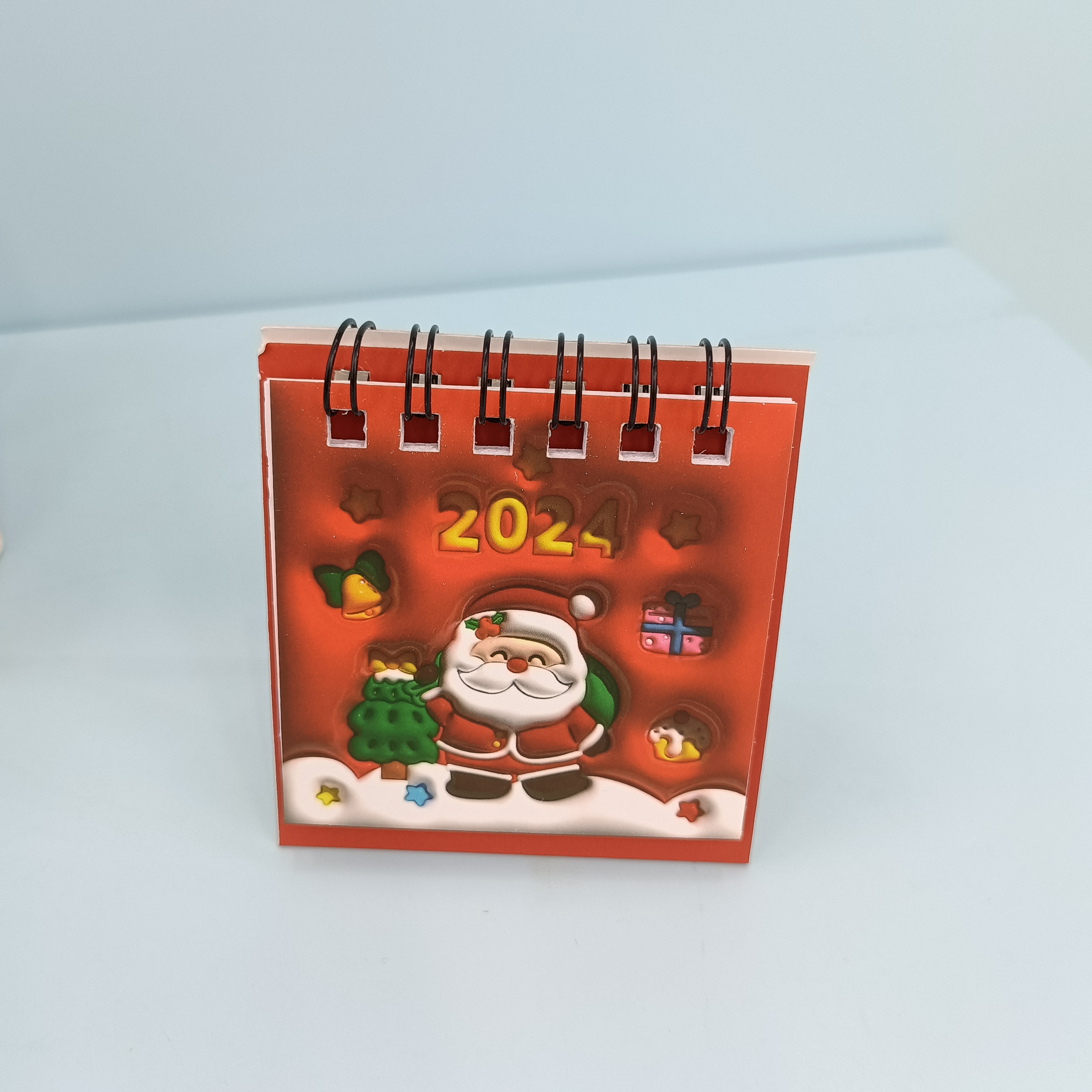 2024 Christmas Series Creative cartoon cute Mini desktop calendar Item Picture