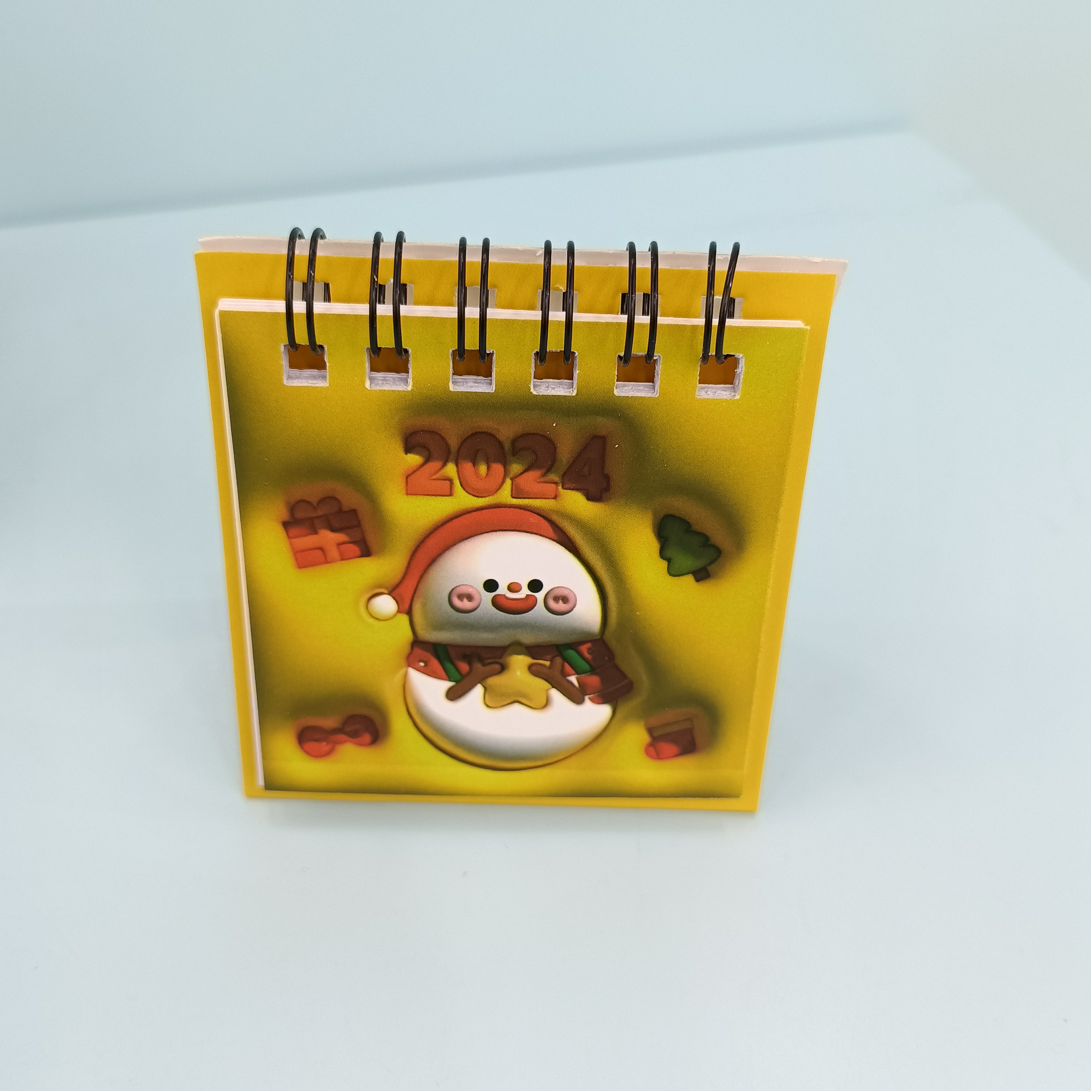 2024 Christmas Series Creative cartoon cute Mini desktop calendar details Picture