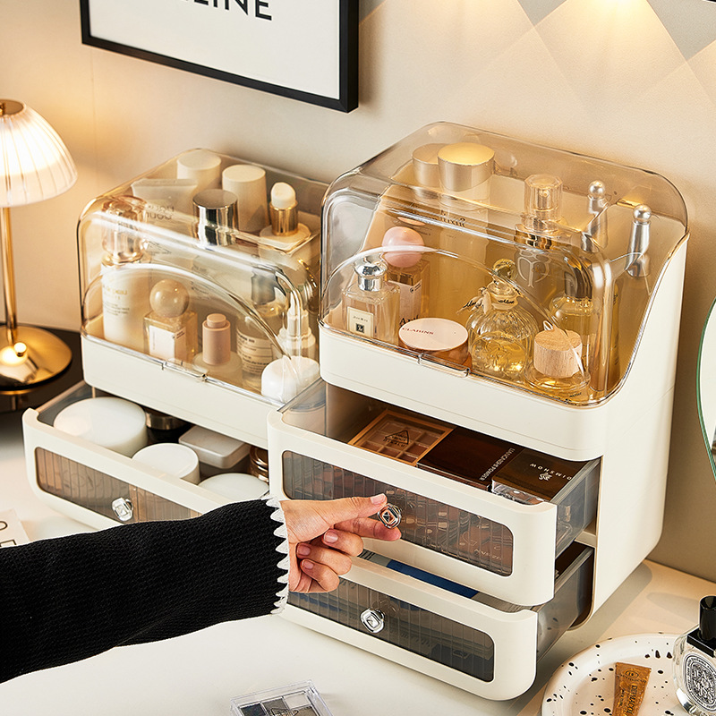 Y169-129 Cosmetics Storage Box, Cosmetics Box, Desktop Storage Cabinet, Item Organization Box, Cosmetics Storage cabinet detail image 8
