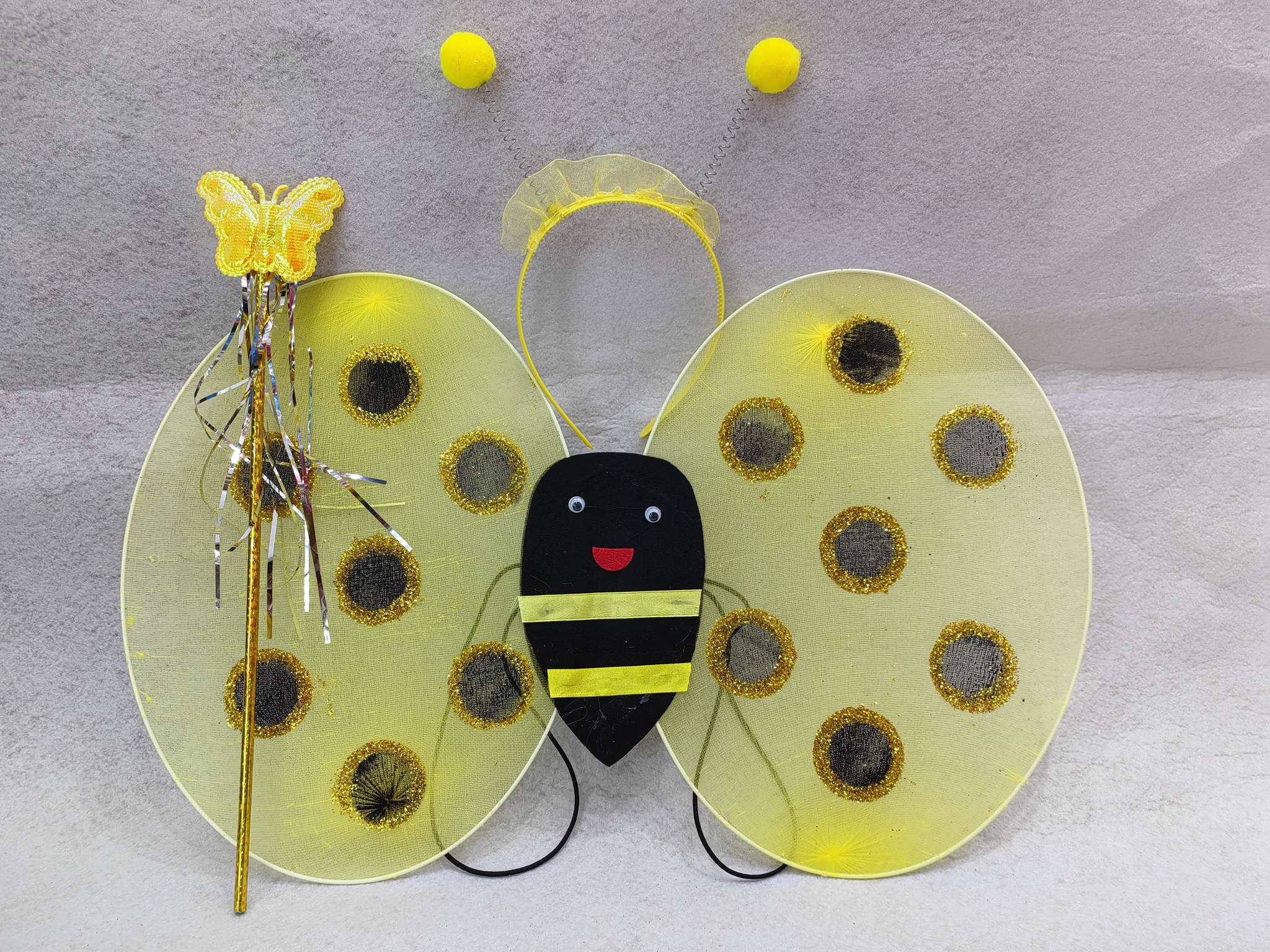 蜜蜂瓢虫三件套儿童六一玩具厂家直销价格优。图