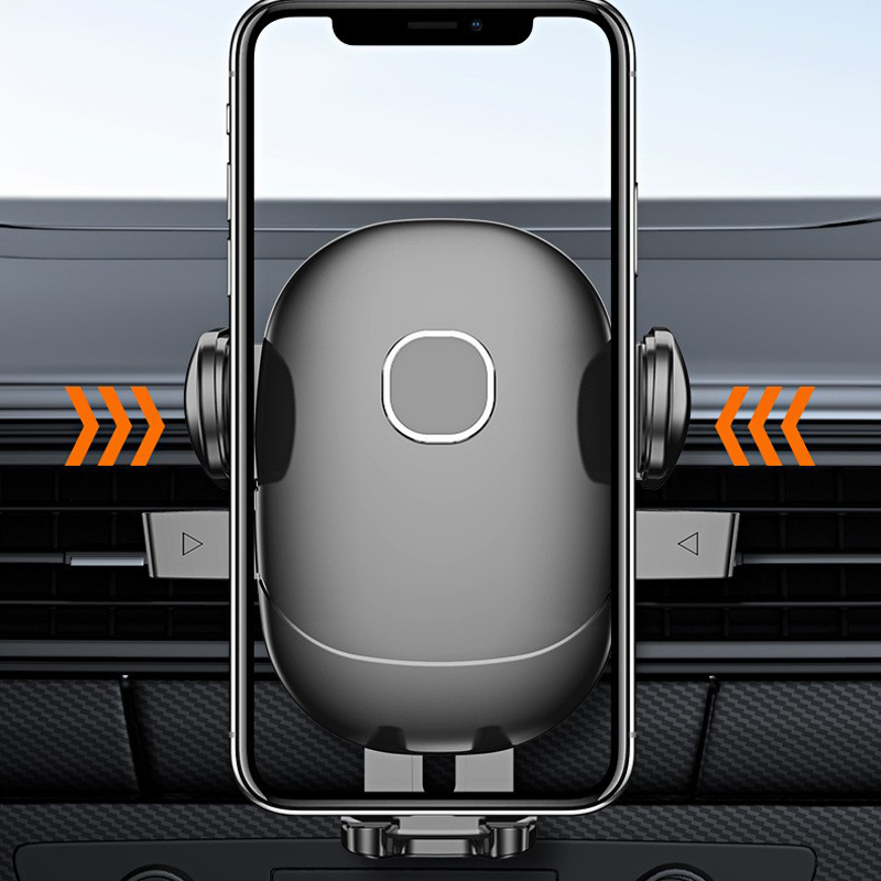 23A-096旋转钩子塑料手机支架出风口手机支架车载手机支架汽车出风口手机架夹子