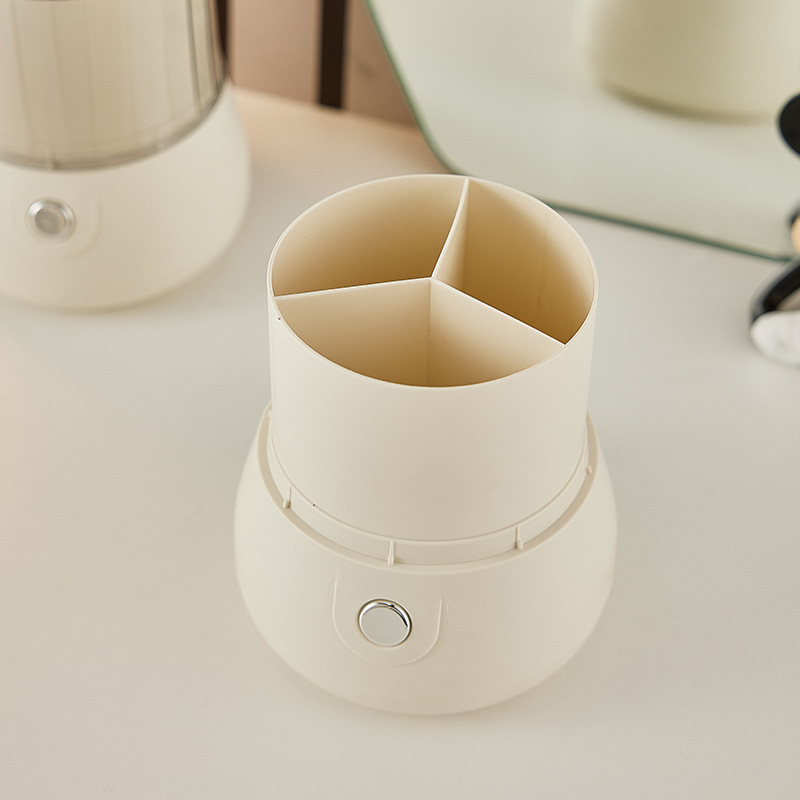 Y169-217 Rotating makeup brush storage cylinder, desktop cosmetics storage box, dressing table organizing box, storage cylinder