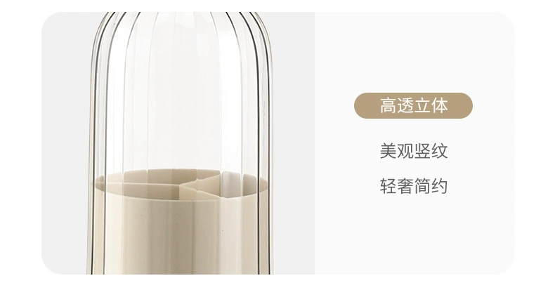 Y169-217 Rotating makeup brush storage cylinder, desktop cosmetics storage box, dressing table organizing box, storage cylinder detail image 8