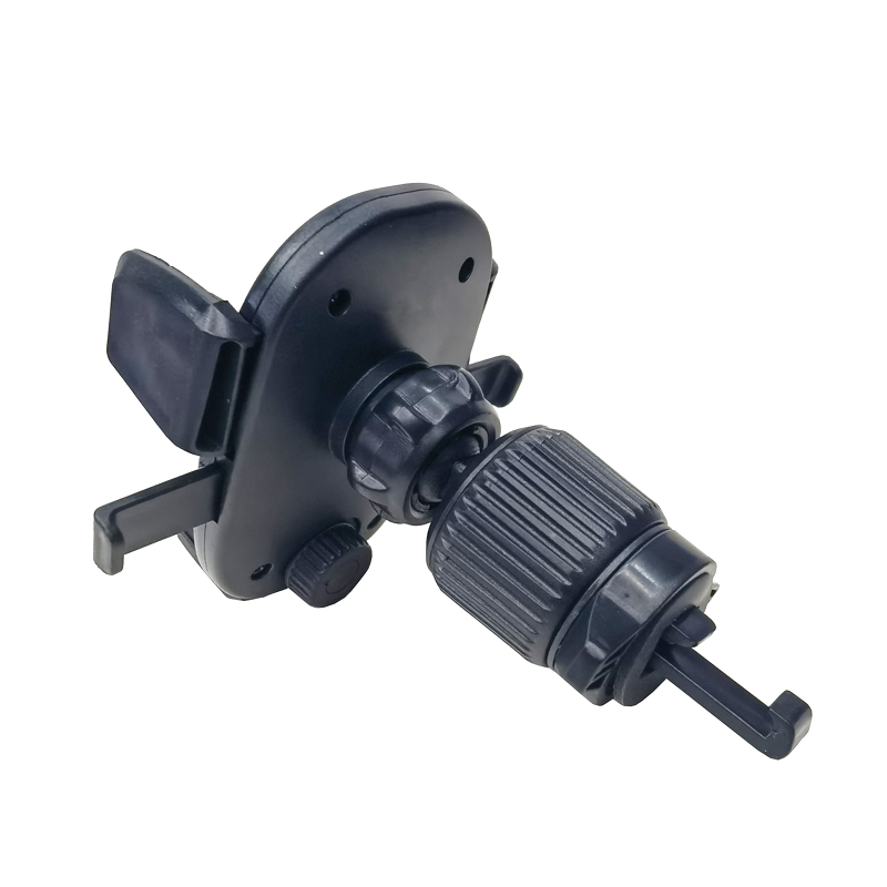 塑料手机架/车载手机支架/出风口手机架白底实物图