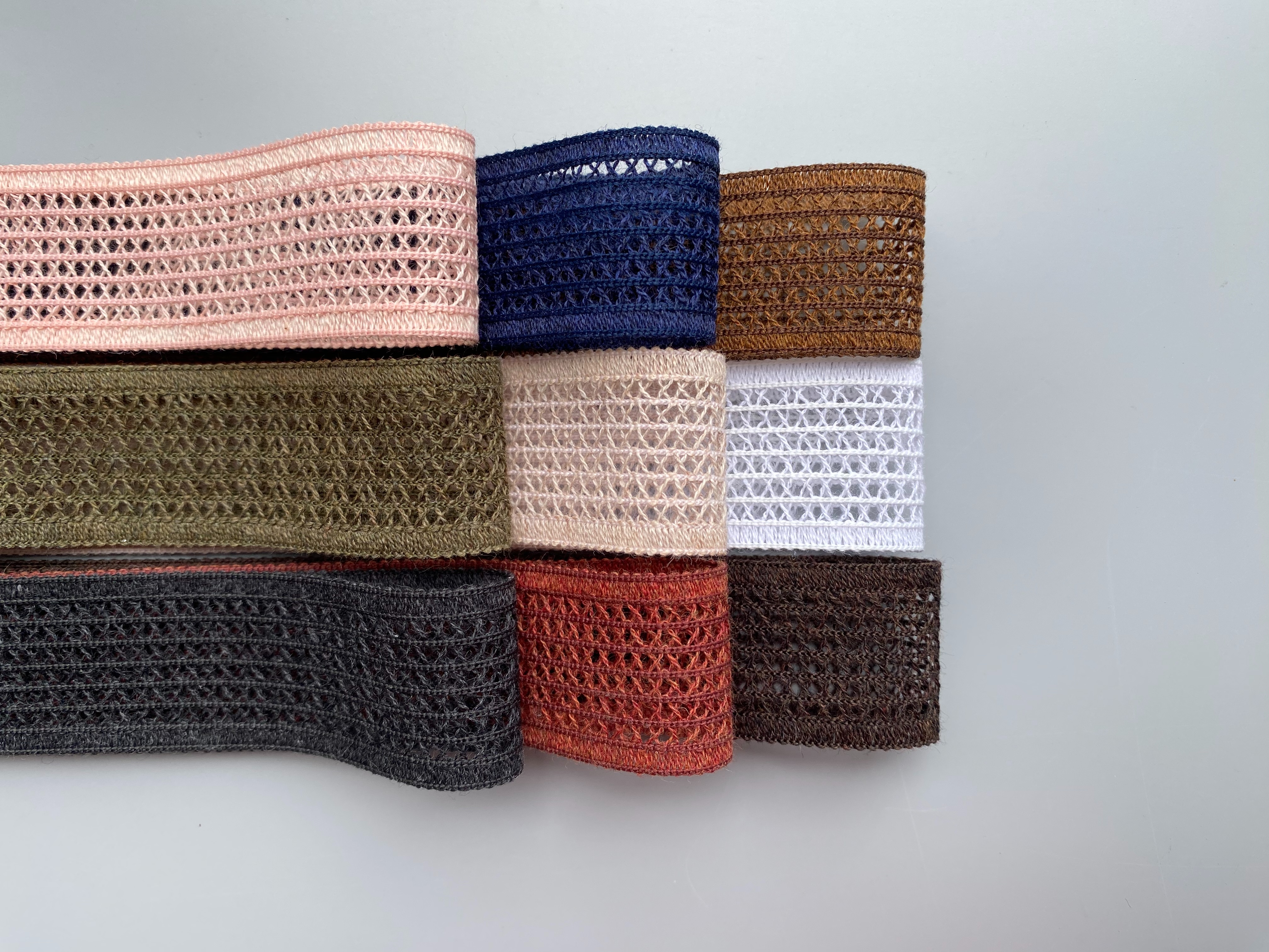 "Jianjian Classic outlined mesh belt hollowed-out DIY creative accessories for clothing accessories. details Picture