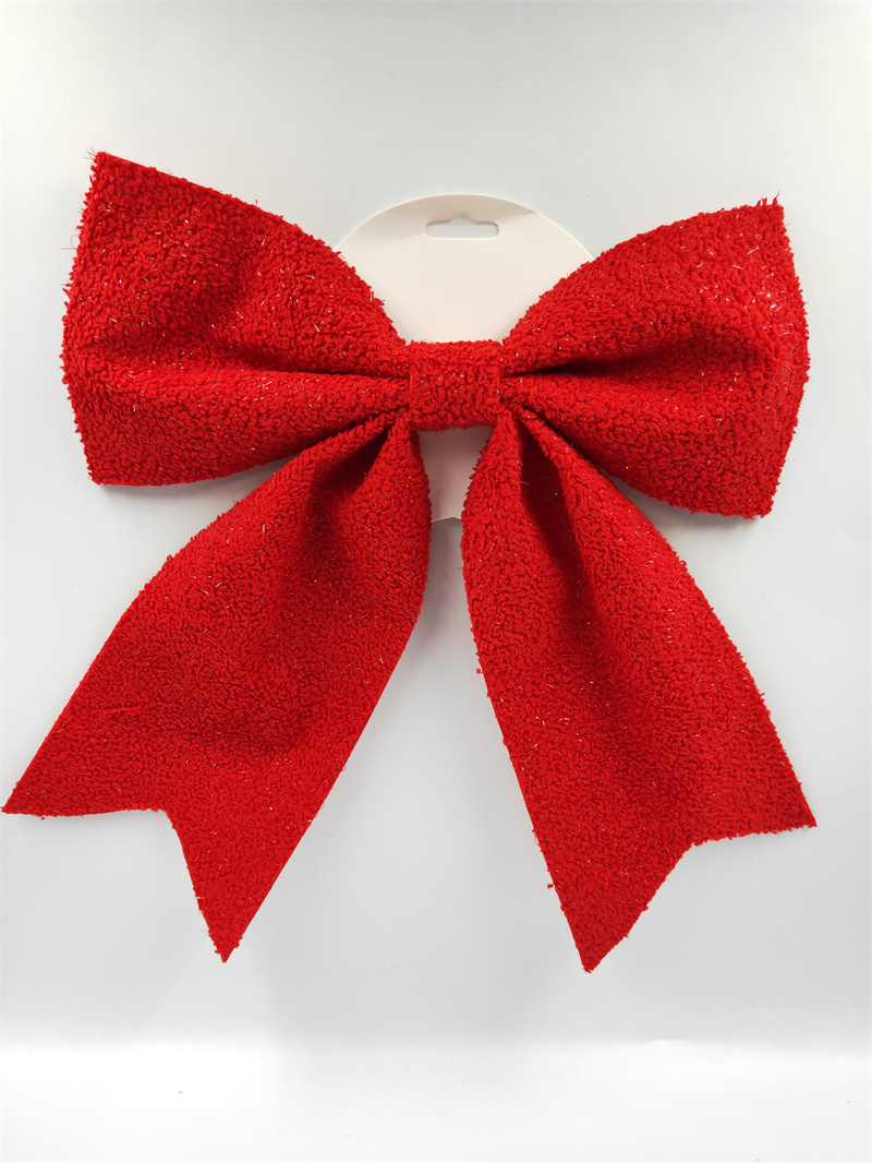 Cheung Chau Christmas Cross Border Custom Christmas Pendants Christmas Decorations Christmas Bows Mini Christmas Tree Fabric Pendants Accessories